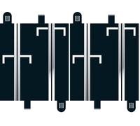 Scalextric Digital C7018 Starter Grid (1/2 Straight X 2) 1:32 Scale Accessory (Pack of 2)