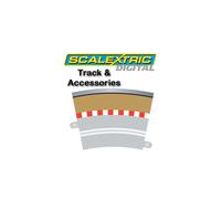 Scalextric Digital - Single Lane (R3 Curve border x 4)