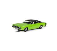 Scalextric Dodge Charger RT Sublime Green Black Top 1:32 Slot Race Car C4326