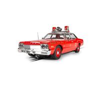 Scalextric Dodge Monaco Chicago Fire Department Slot Race Car 1:32 Scale Racing