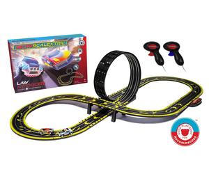 Scalextric G1149M Micro Law Enforcer Mains Powered Race Set Analogue Slot racing