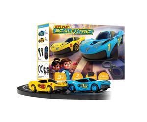 Scalextric - G1189M My First Let's Play! Racing Tracks Sets for Kids Ages 3+ - Mains Powered Micro Race Set, Toy Car Kits for Boys. Incl. 1x Speed Tr