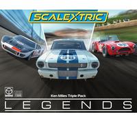 Scalextric Ken Miles - Triple Car Pack Ford / Shelby C4619A New 2026 Limit Ed