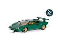 Scalextric Lamborghini Countach Green Classic Street 1:32 Scale Scalextric C4500