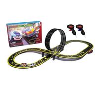 Micro Scalextric Car Race Track Sets for Kids Age 4+ - Law Enforcer Racing Construction Set, Mains Powered Electric Car Track, Slot Cars Kids' Play Vehicles - Mini Racing Toys for Boys