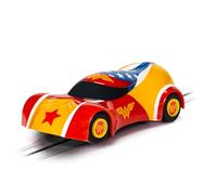 Scalextric Micro G2168 Justice League Wonder Woman car | Toy Slot Car for use with Race Tracks and Set, Small Kids Gift Ideas for Boy/Girl Ages 4+, Micro Scalextric Accessories