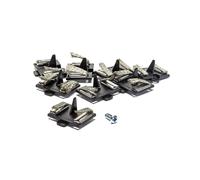 Scalextric Micro Spare Guide Blacks - Pack of 8 Guide Blades with Screws - Compatible with 9v Track System 2019+, Micro Scalextric Accessories