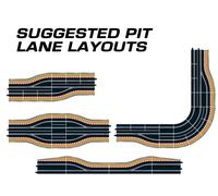 Scalextric Pit Lane Track (Right Hand) - Includes Sensor