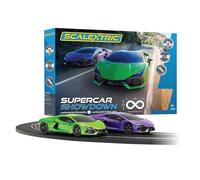 Scalextric Racing Track Sets for Kids - C1457M Supercar Showdown - Lamborghini Vs. Lamborghini - Electric Race Kit for Boys & Girls 5+, Slot Car Toys & Games - 1:32 Scale Mini Car Sets