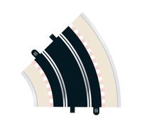 Scalextric Radius 2 Curve Track Extension Pack Slot Car Racing Part 1:32 2pcs