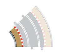 Scalextric Radius 3 Curve Inner Borders Track Pack 1:32 Slot Car Toy Racing 4pcs