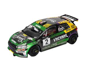 Scalextric Skoda Fabia Rs Rally2 Nandu Jubany 1:32 Car Green Kids