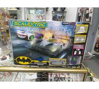 Scalextric Spark Plug Batman vs Joker Mains Powered Slot Racing C1415M