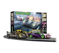 Scalextric Spark Plug Batman vs Joker Mains Powered Slot Racing C1415M