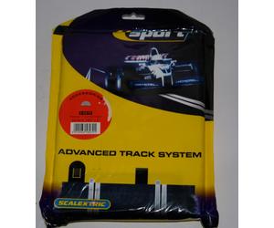 SCALEXTRIC Sport C8279 2 x Radius 1 Curved inner Borders / Barriers 180 Degrees