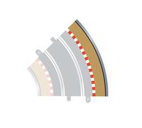Greenhills Scalextric Standard Curve Outer Borders & Fences x 4 C8228 BNIP - ...
