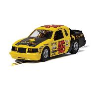 Scalextric Super Resistant Cars - Ford Thunderbird - Yellow and Black No.46