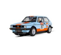 Scalextric Volkswagen Golf GTI 1:32 Slot Sports Car - Gulf Edition - C4609