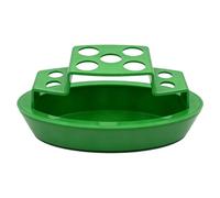 Scallion Planter Indoor - Hydroponic Vegetable Pot | Onion Window Planter With Kitchen Use, Counter Additive Grower With Windowsill Planting, Green ABS Container For Vegetable Growing And Gardening