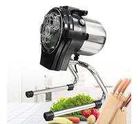 Scallion Slicer, Adjustable Thickness 1-5mm, High Speed 6000 RPM Vegetable Cutter for Home Kitchen and Restaurants