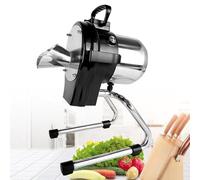 Scallion Slicer, Adjustable Thickness 1-5mm, High Speed 6000 RPM Vegetable Cutter for Home Kitchen and Restaurants
