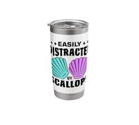 Scallop Scalloping Season Adventure for a Scallop Hunter Stainless Steel Insulated Tumbler