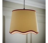 Scallop Trim Easy Fit Lampshade Ceiling Light Shade Large Small Pendant Lights