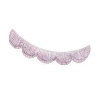 Scalloped Fringe Backdrop for Glittering Birthday Parties Glittering Decoration Photo Booth Backdrop PET Party Deck Decoration Wreath