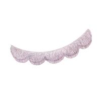 Scalloped Fringe Backdrop for Glittering Birthday Parties Glittering Decoration Photo Booth Backdrop PET Party Deck Border Wreath Standard