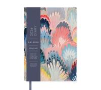 Scalloped Marbled Diary 2026