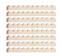 Scalloped Wood Moulding Trim - 24 Pieces Decorative Scalloped Edge | Cute DIY Moulding Trim for Home Christmas Wall Cabinet Shelf Window Door