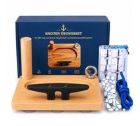 Scalnuvyyh Premium Knoten Practice Set for the SBF Sea and Inside, 11 Knots including Roringstek & Tutorial Videos for Constance Shipping Patent - Maritime Gift