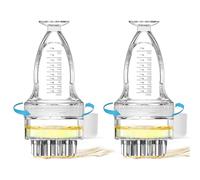 Scalp Applicator Comb for Minoxidil, Serums & Oils - Large capacity upgraded version -No-Waste, No-Mess Precision Liquid Applicator for Direct Scalp Care (2PCS)