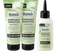 Scalp Bundle (3 Pieces) - Shampoo Scalp Sensitive (250 ml) + Conditioner Scalp Sensitive (200 ml) + Scalp Care Serum Sensitive (150 ml) + Scalp Massage Brush