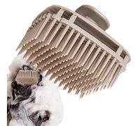 Scalp Care Brush - Square Hair Shampoo Massager, Soft Bristle Scrubber, Portable TPE Cleaning with Easy Hold Design | Hygiene Accessory for Men Women Kids Shower Massage Washing Daily Use