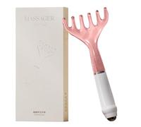 Scalp Comb - Finger Head Massagers | Scalp Cleaning for Massage | Six Claw Resin Head Massage Lean | Portable Tension Fighting Manual Head Massage Comb for Shower Spa Women Men Hair