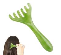 Scalp Comb - Resin Head Massager for Therapeutic Stress Relief | Ergonomic Deep-Tissue Stimulator with Smooth Rounded Teeth for Hair Washing, and Home Spa Care