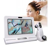 Scalp Detector Follicle | Professional Scalp Detector & Follicle Analyser with 50x/200x Magnification | 11-inch Screen and Long-term Data Storage | Skin Analyzer for Hair Clinics and Spa Centres