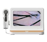 Scalp Detector, Skin Hair Scalp Detector with 2 Probes(50X/200X), High Magnification Optical Imaging, for Spa And Beauty Salons