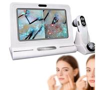 Scalp Hair Analyzer 11" HD Screen 50X/200X Magnification Handle with Memory Storage for Head Spa Salon Client Consultation