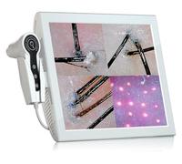 Scalp Hair Follicle Analyzer, Skin Detector, 15 Inch HD Large Screen, 50x and 200x Magnification for Skin Diagnosis