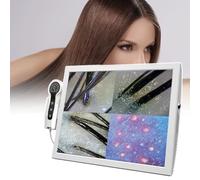Scalp Hair Follicle Detector, With Replaceable 50X 200X Lens/Handle Button/5-Inch Large Screen Display/Image Storage,220V
