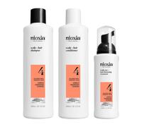 Nioxin Scalp and Hair Thickening System 4 – For Coloured Hair, Progressed Thinning – 700 ml