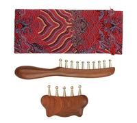Scalp Massage Brush - 2 Pieces Headscratcher with Comfortable Handle - Hair Massager Brush Set | for Women with Long Short Straight Curly Hair, Ideal for Growing Up