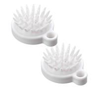 Scalp Massage Brush - 2 Pieces Soft Bristles Deep Manual Cleaning Massage Tool and Shampoo for Hair | For Men Women and Hair Types Gift Idea