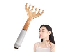 Scalp Massage Brush | Ergonomic Six Teeth Massager, Head Massager Comb | for Spa Home Travel Shower Men Boys Adults Elderly