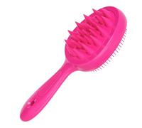 Scalp Massage Brush, Scalp Massager, Double-Sided Shampoo Detangling Comb with Ergonomic Handle, Efficient Cleaning and Care for Athletes Women Teens Men Boys, 7.24x2.76x1.85 Inch