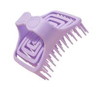 Scalp Massage Brush, Soft Silicone Shampoo Scrubber, Ergonomic Grip and Gentle Cleaning Bristles, 3.5x2.7x2.7 Inches for Use in Daily Hair Washing, Bathing, Self Care Routines