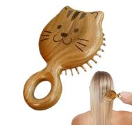 Scalp Massage Brush Wooden Anti-Static Hair Growth Comb