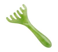 Scalp Massage Comb, Ergonomic Scalp Massage Brush, Five Design for Deep Massage Doses, Manual Head Relaxing Tool Made of Durable Resin, 14.5 x 7 cm, Ideal for Hair Growth